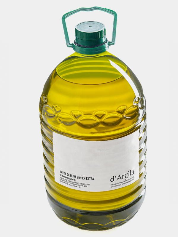 Aceite de Oliva Virgen Extra d’Argila – Edición Garrafa de 5 L