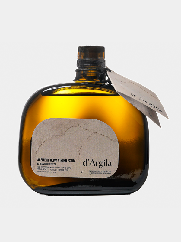 Aceite de Oliva Virgen Extra d’Argila – Edición Premium en Botella de Diseño